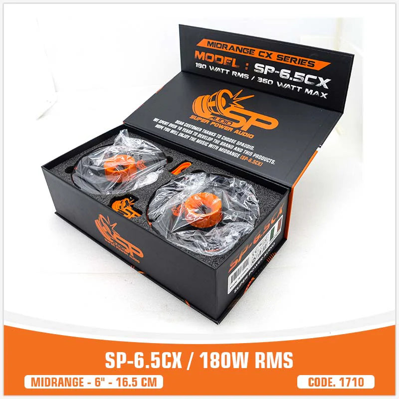 SP Audio - SP 6.5CM CX MIDRANGE 6.5"/16.5CM 180W RMS image 4