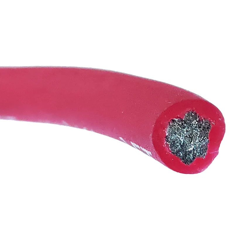 Massive Audio - P8-200R - 8 AWG 200 Foot Red 100% OFC Silver Tinned image 3