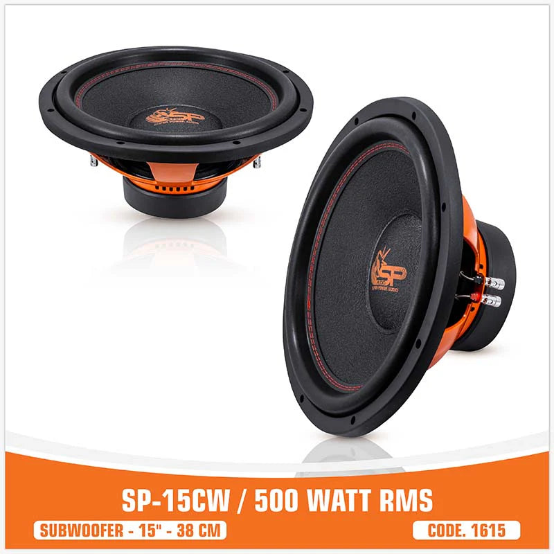 SP Audio - SP 15CW ENTRY LEVEL SUBWOOFER 15"/38CM 400W RMS image 1