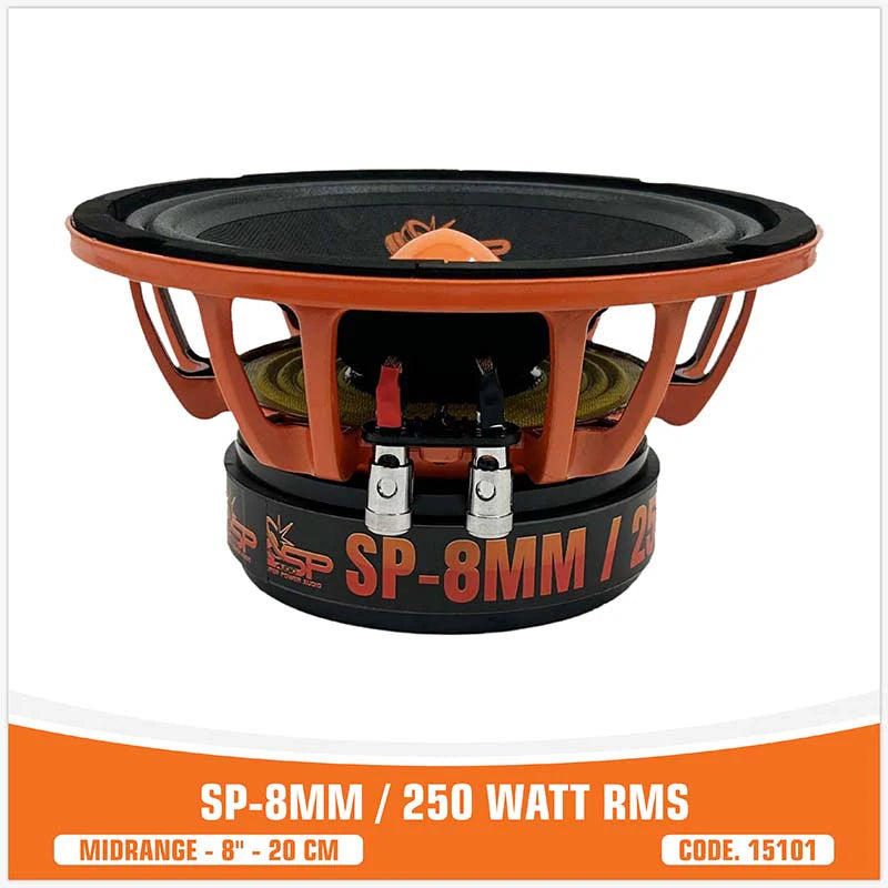 SP Audio - SP 8MM MIDRANGE EXTREME 8"/20CM 250W RMS image 3