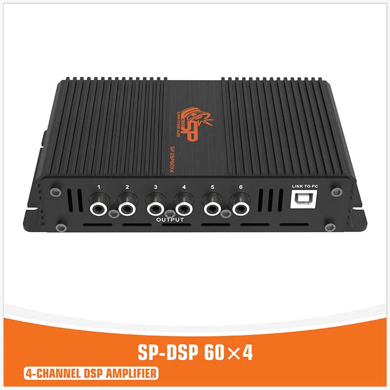 SP Audio - 60×4 DSP 4 Channel Amplifier