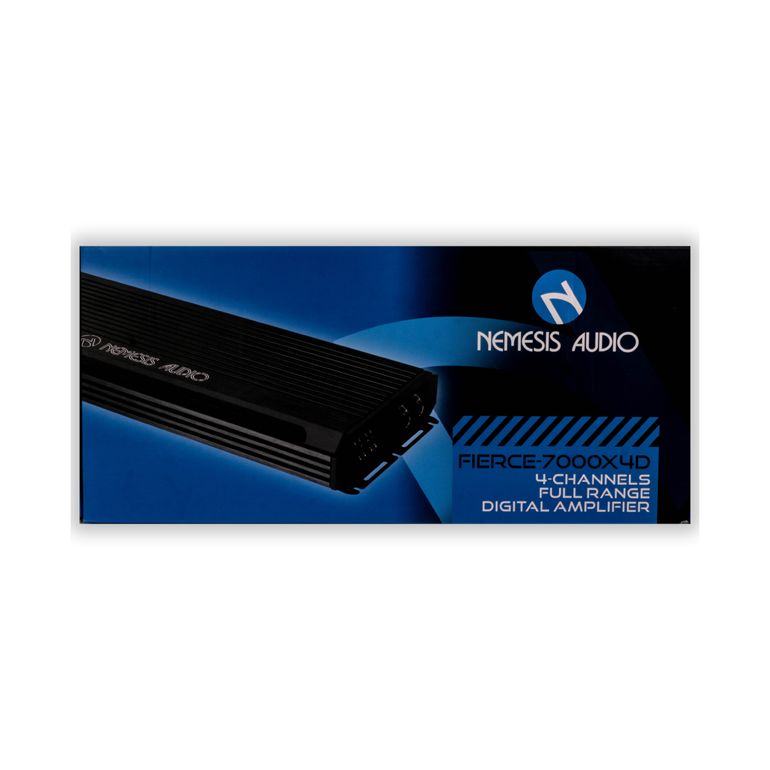Nemesis Audio - FIERCE-7000X4D - 7,000W Max/ 4,200W RMS 4-CH Class D Amp image 4
