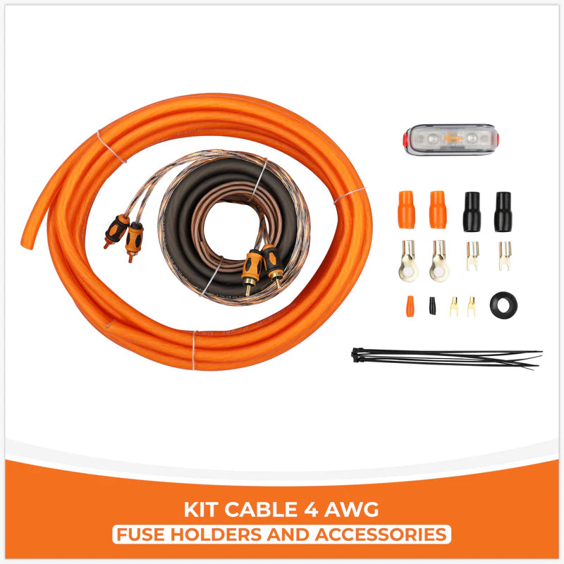SP Audio - SP KIT CABLE 4 AWG CCA image 1