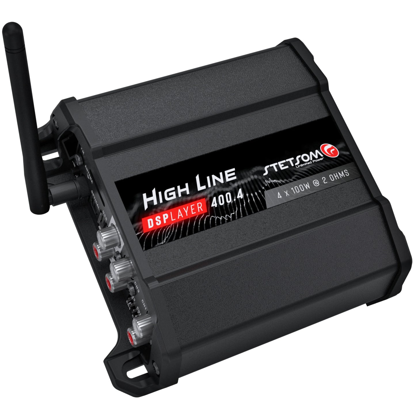 Stetsom - High Line DSPLAYER 400.4 - DSP Amp, Bluetooth, FM Radio,App Control image 7