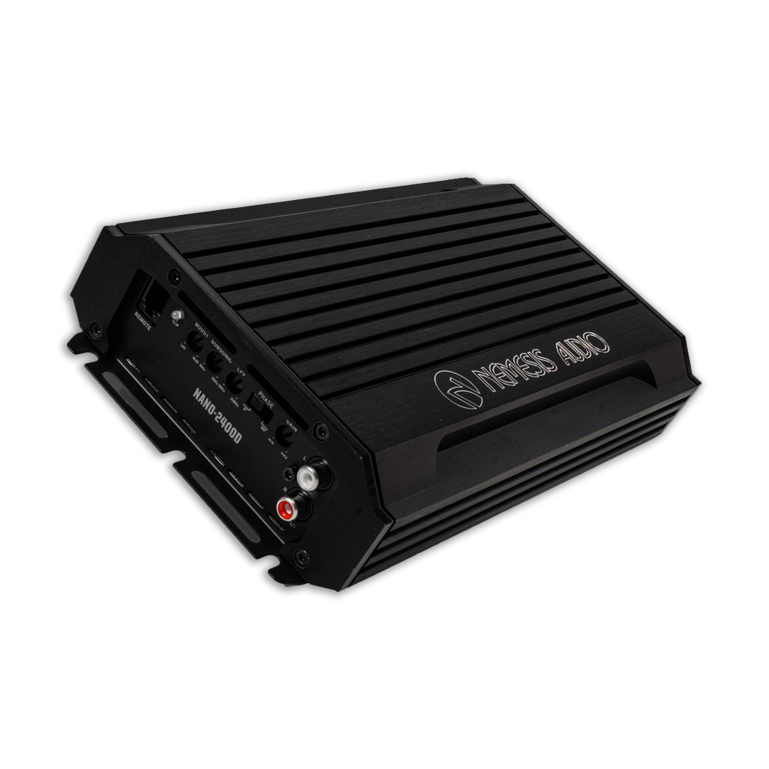 Nemesis Audio - NANO-2400D - Class D Monoblock Car Amplifier 1200 Watts @ 1-Ohm image 1