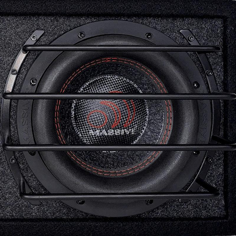 Massive Audio - GRILL10 - 10" Deep Anodized Steel Protective Subwoofer Grill image 2