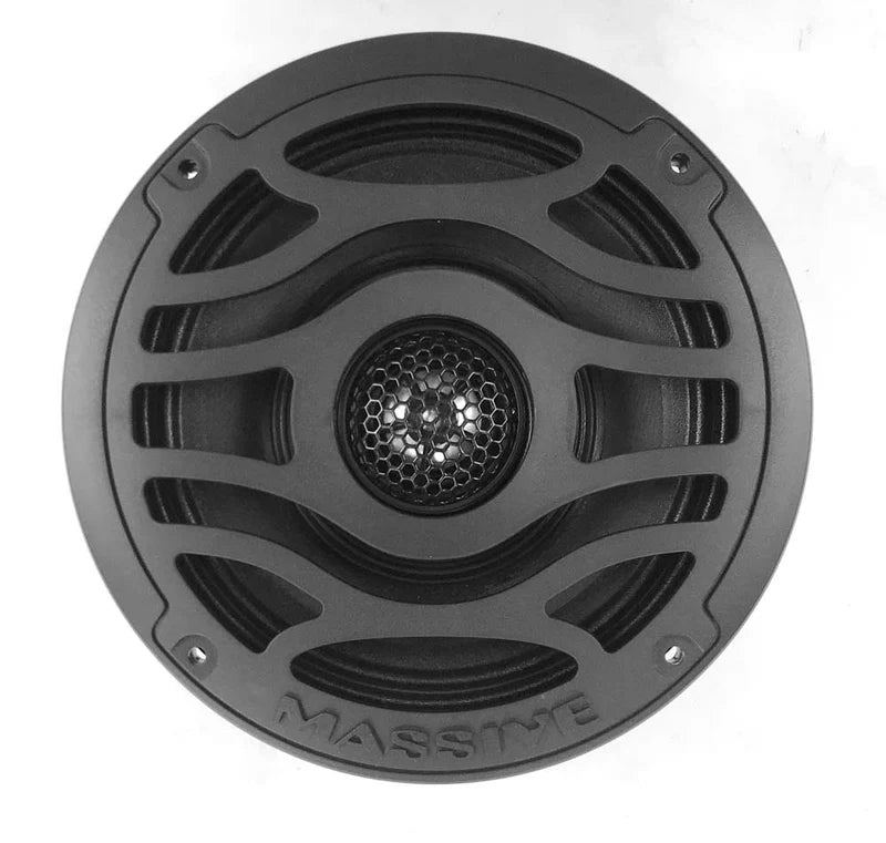 Massive Audio - T65X - 6.5" 120 Watts Marine Coaxial Speakers (PAIR) Sale price image 2