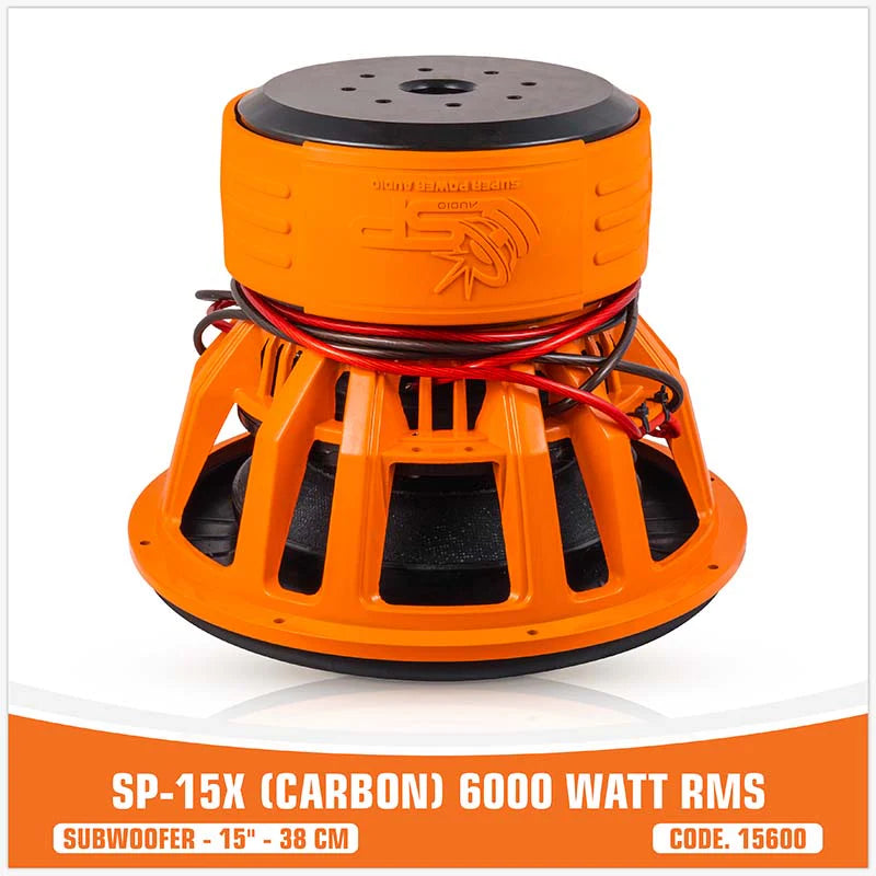 SP Audio - SP 15X - CARBON FIBERS SUBWOOFER 15" 6000W RMS image 3
