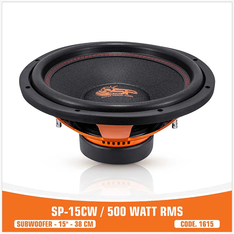 SP Audio - SP 15CW ENTRY LEVEL SUBWOOFER 15"/38CM 400W RMS image 4