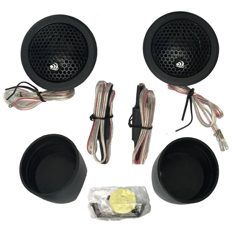 Massive Audio -CT2 - 60 Watts RMS Multi Mounting 28mm Silk Dome Tweeters image 1