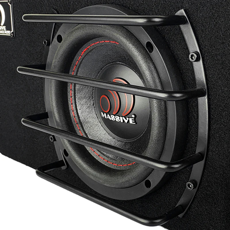 Massive Audio - GRILL6 - 6.5" Deep Anodized Steel Protective Subwoofer Grill image 3