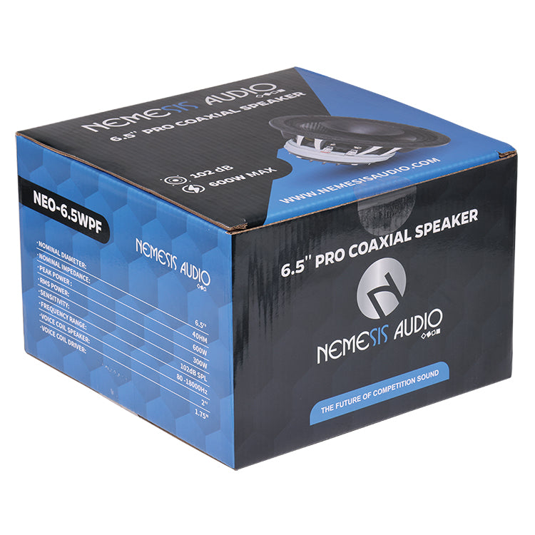 Nemesis Audio - NA-6.5MB - 6.5″ Neodymium 600W Max/300W Marine Pro-Coaxial image 5