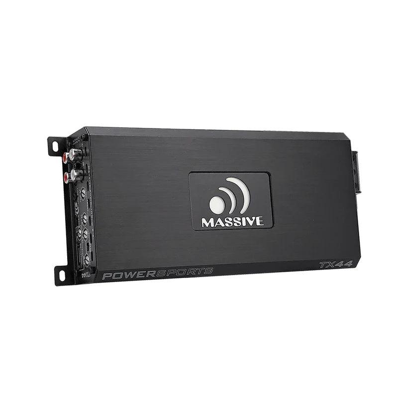 Massive Audio - TX44 - 120 Watts x 4 @ 4 Ohm RMS 4 Ch Bluetooth Marine Amp image 1