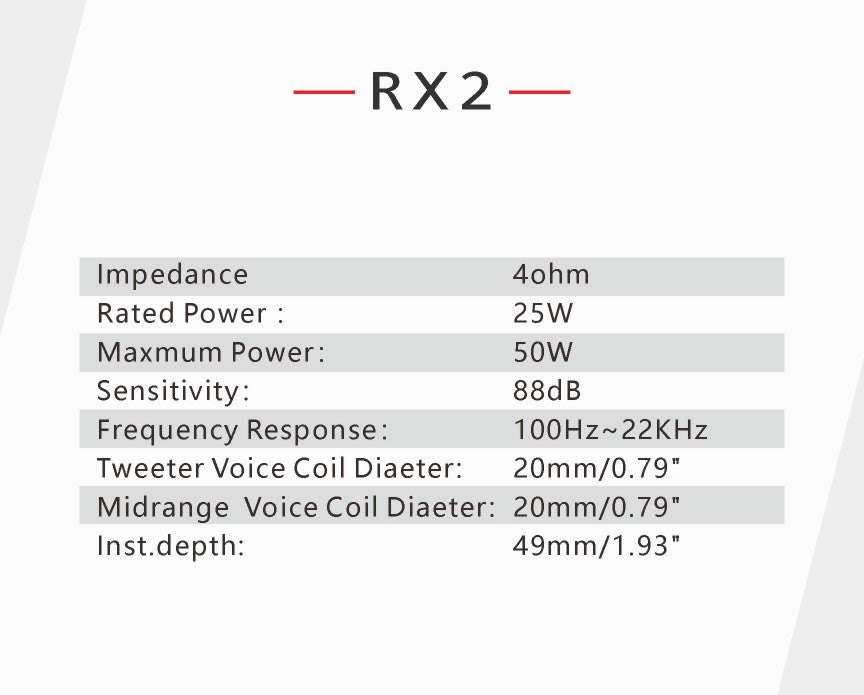 Rebec Audio - RX2 - High End Coax image 2
