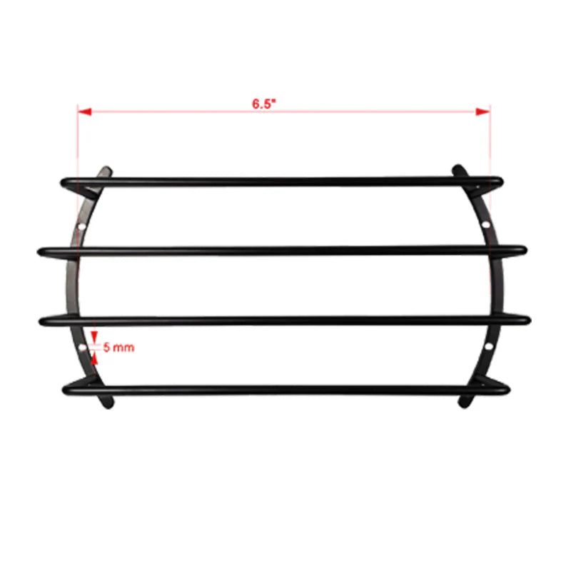 Massive Audio - GRILL6 - 6.5" Deep Anodized Steel Protective Subwoofer Grill image 0
