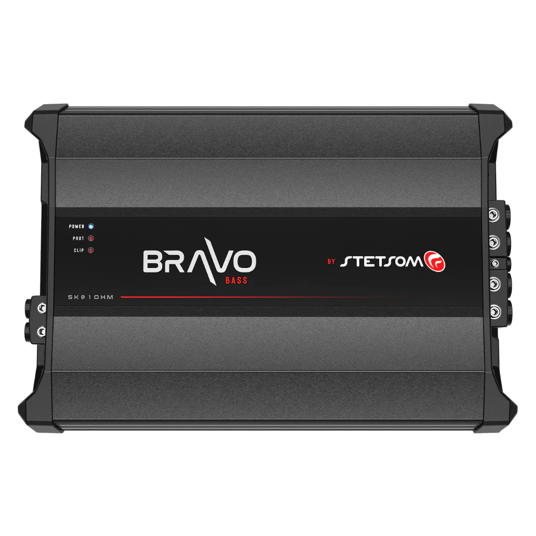 Stetsom - BRAVO BASS 5K - Digital Sub Amp Mono 1 Ch Class D 5000 Watts RMS image 0