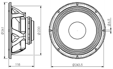 Beyma - PRO10WNd - 10" Low & Mid Frequency - Car Audio image 2