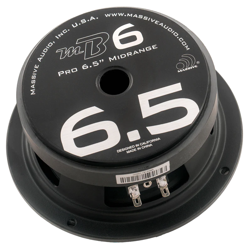 Massive Audio -MB6V2 - 6.5" 150 Watt 4 Ohm Mid-Bass Speaker image 2