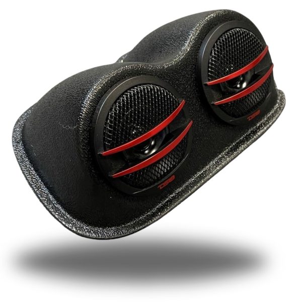 Custom Speaker Pods - Dual Tweeter Universal Angled Speaker Pod image 2