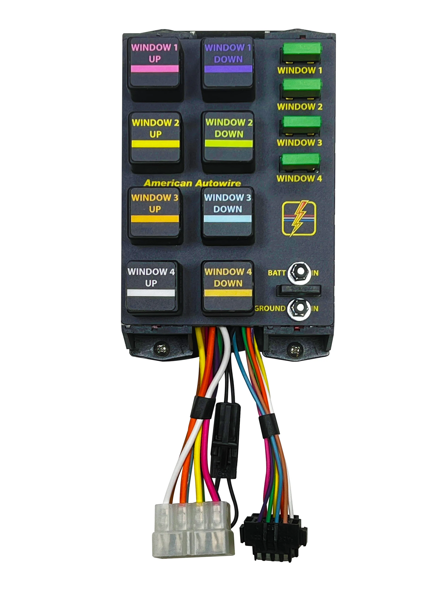 American Autowire - Power Window Reversing Relay Kit- 4 Window image 0