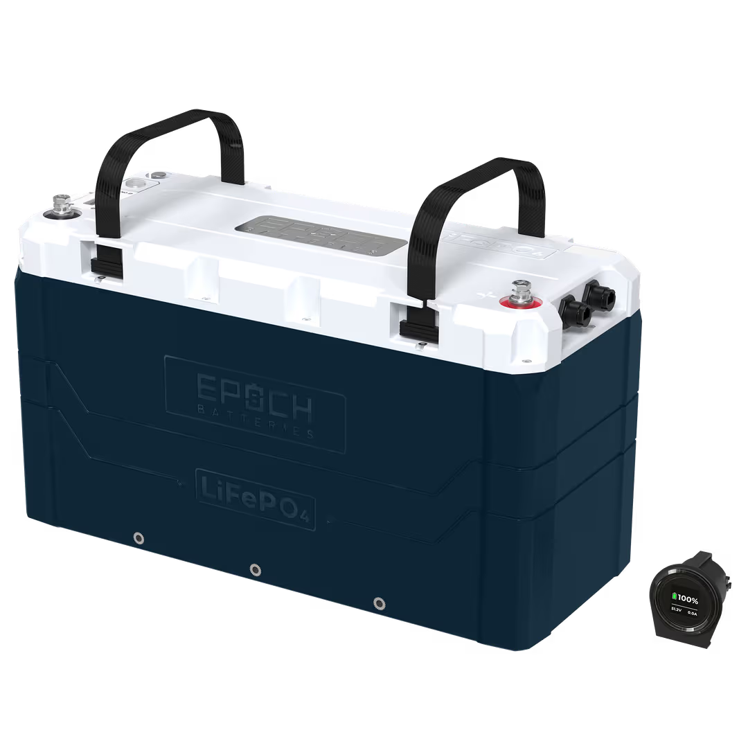 Epoch Batteries - C24230A - 24V 230Ah V2 - Heated & Bluetooth LiFePO4 image 0