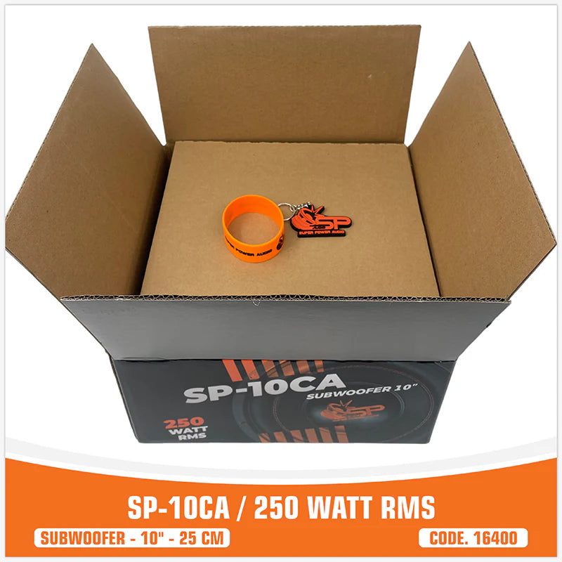 SP Audio - SP 10CA ENTRY LEVEL SUBWOOFER 10"/25CM 250W RMS image 3