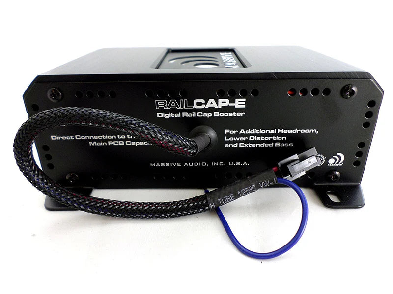 Massive Audio - RAILCAP E - Nano Edge Series 4 Farad Molex Lightning Capacitor image 2