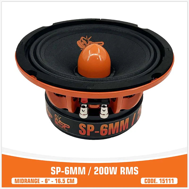 SP Audio - SP 6MM MIDRANGE EXTREME 6,5"/16,5CM 200W RMS image 2