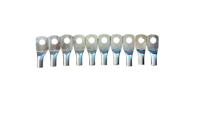 DC Audio -DC Audio 8AWG-6mm Hole Copper Ring Terminals w/ Heat Shrink 10 Pack image 5