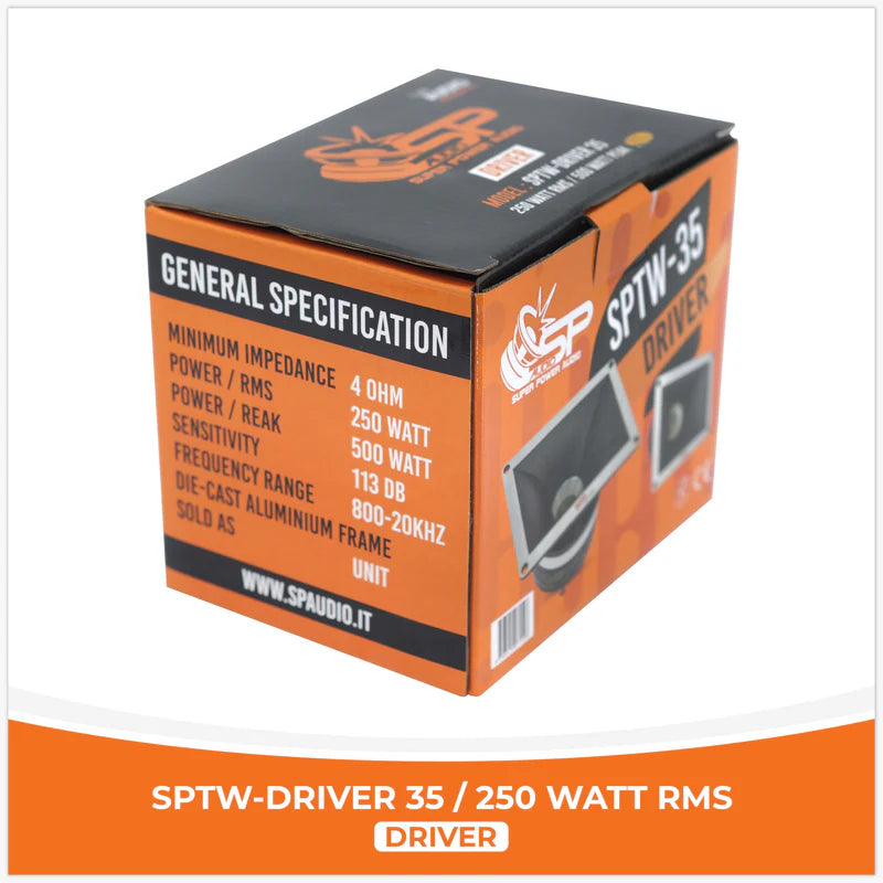 SP Audio - SP DRIVER 35 COMPLETE DRIVER WITH HORN 150W RMS (UNIT PRICE) image 8