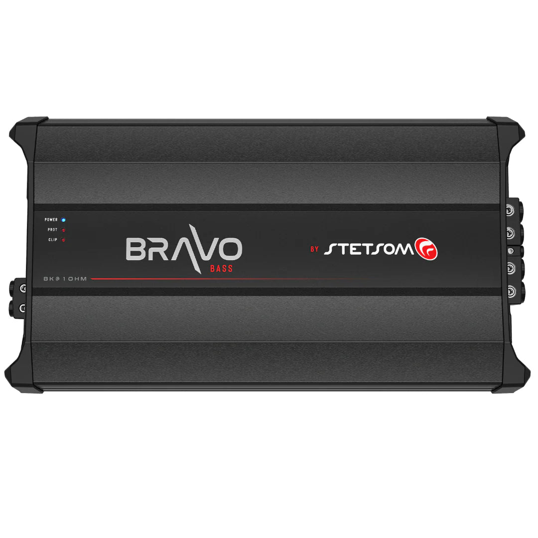 Stetsom - BRAVO BASS 8K - Digital Sub Amp Mono 1 Channel Class D 8000 Watts RMS image 0