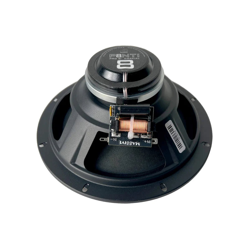 Massive Audio -P8NTI - 8" 4 Ohm Mid bass Coaxial Neo Weatherproof Speaker image 1