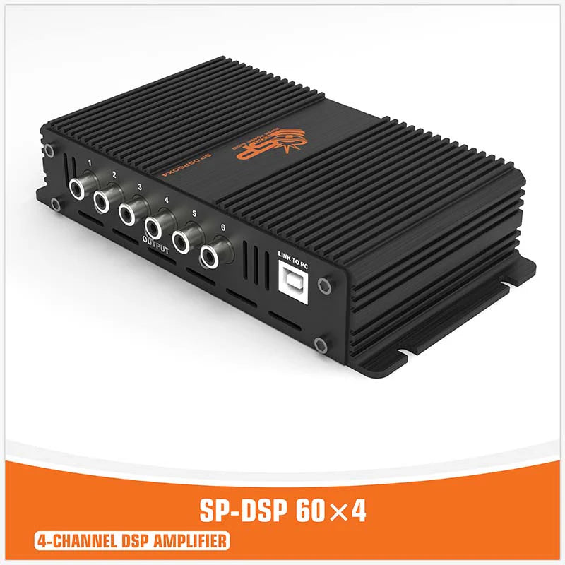 SP Audio - 60×4 DSP 4 Channel Amplifier