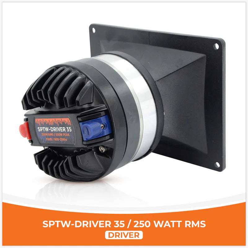 SP Audio - SP DRIVER 35 COMPLETE DRIVER WITH HORN 150W RMS (UNIT PRICE) image 1