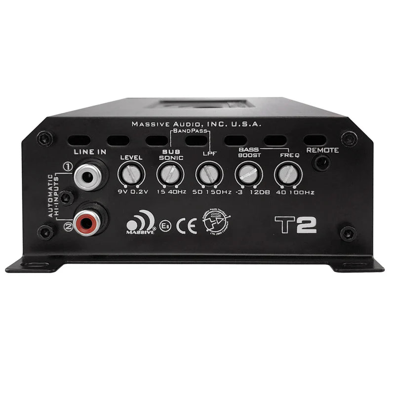 Massive Audio - T2 - 800 Watts RMS @ 1 Ohm Mono Block Amp image 2