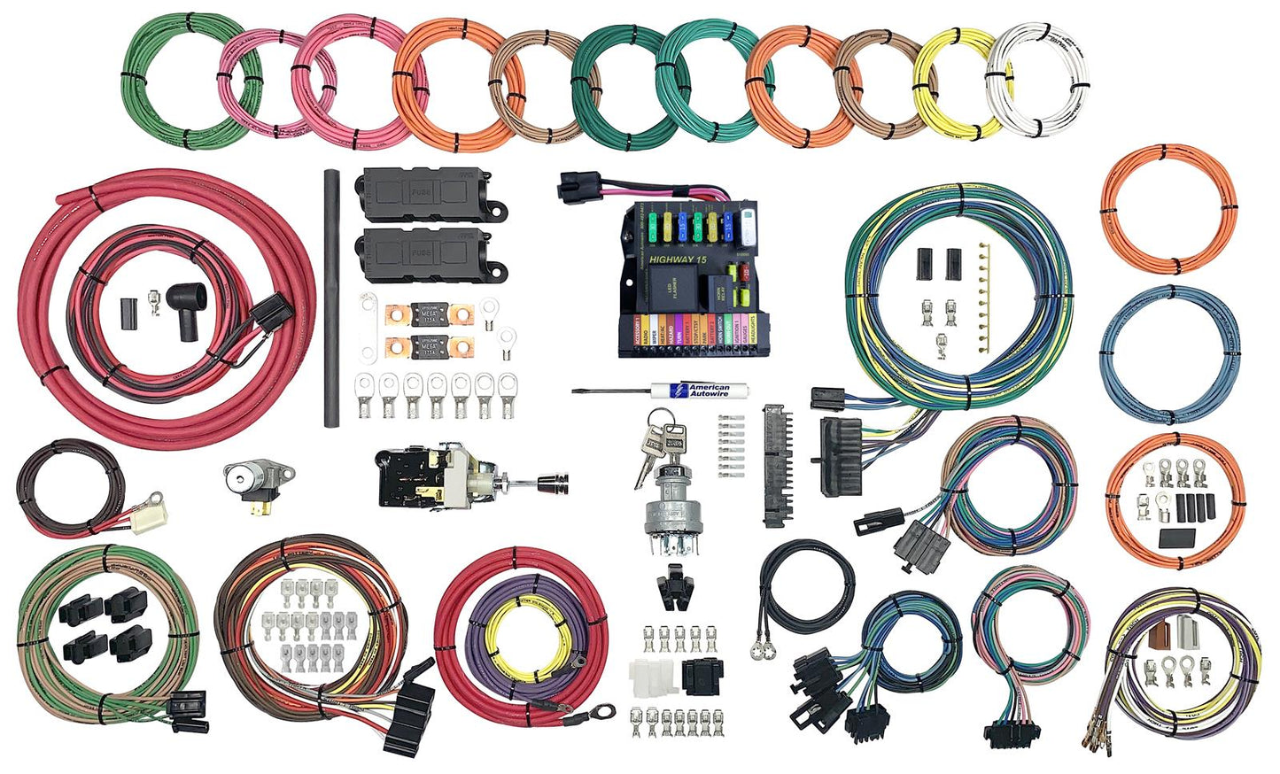 American Autowire - Highway 15 Plus Universal Wiring System image 1