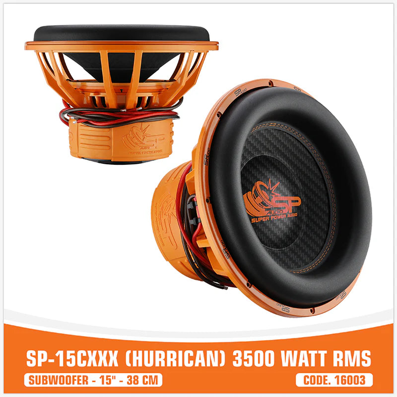 SP Audio - SP 15CXXX SUBWOOFER 15"/38CM BIG SORROUND 3500W RMS image 0