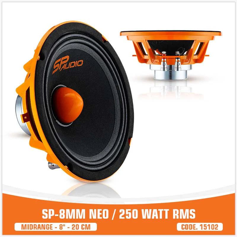 SP Audio - SP 8MM MIDRANGE EXTREME 8"/20CM 250W RMS image 0