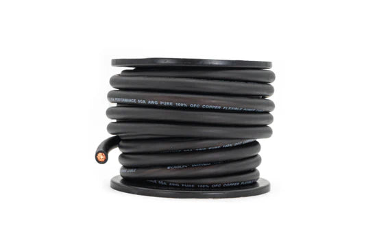 Orion - XPW050B -TRPRO 0-GAUGE 100% OFC 50FT WIRE ROLL - Black image 2