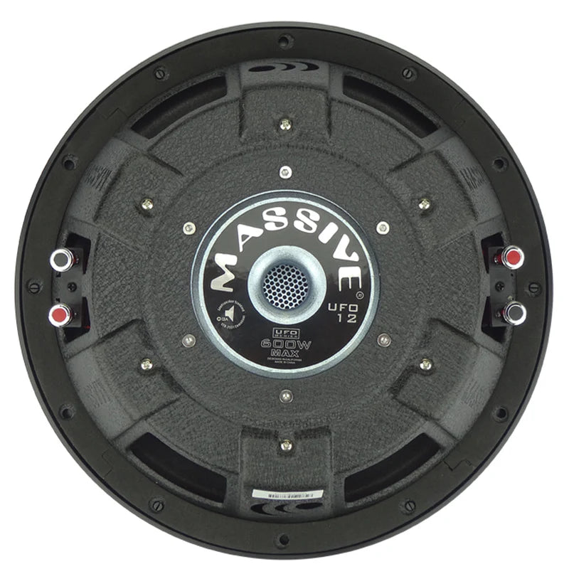 Massive Audio - UFO12V2 - 12" 300 Watts RMS Dual 4 Ohm Slim Subwoofer image 4