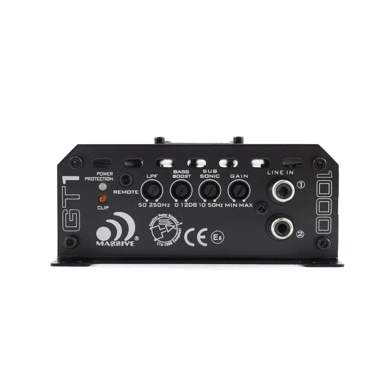 Massive Audio - GT1 - 2000 Watts RMS @ 1 Ohm Mono Block Amp image 2