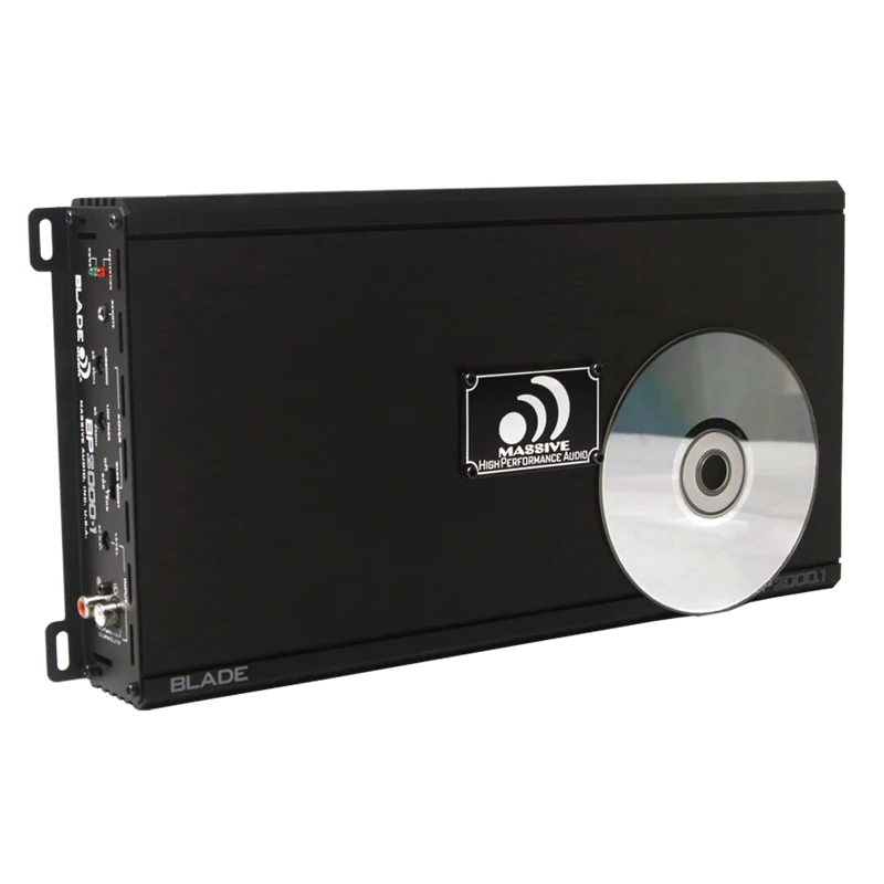 Massive Audio - BP2000.1 V2 - 1000 WATTS RMS X 1 @ 1 OHM DIGITAL MONO AMP image 0