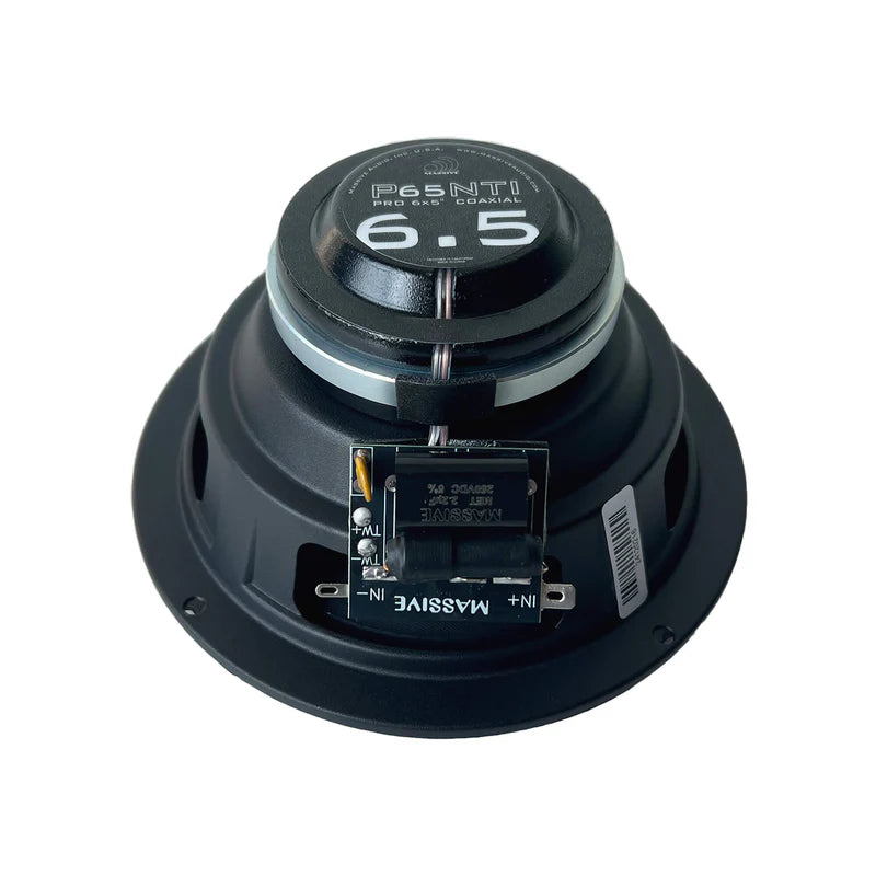 Massive Audio -P65NTI - 6.5" 4 Ohm Mid Coaxial Neo Weatherproof Speaker (each) image 1