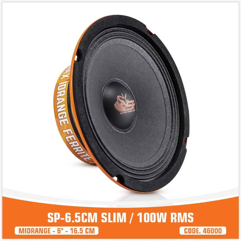 SP Audio - SP 6.5CM SLIM MIDRANGE SUPER SLIM 6,5"/16,5CM 100W RMS image 3