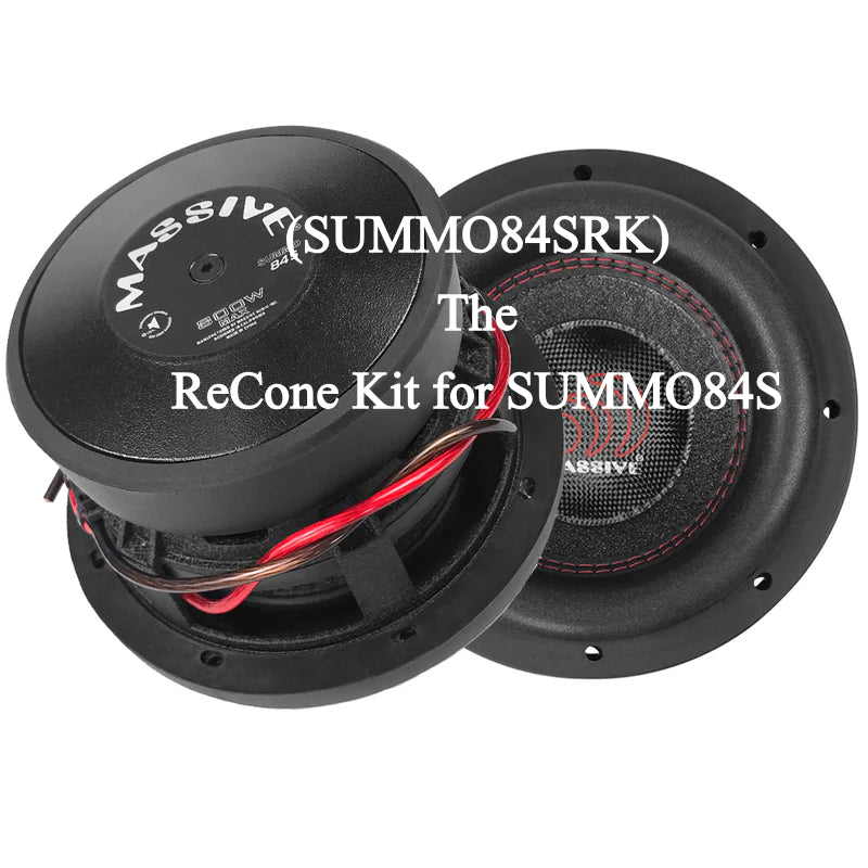 Massive Audio - SUMMO84SRK - Recone kit for the SUMMO84S image 0