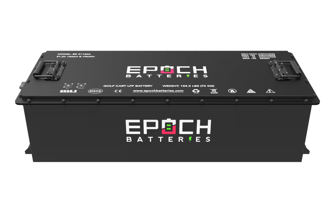 Epoch Batteries - 48V 160Ah -Lithium (LiFePO4) Golf Cart Battery - Complete Kit image 3