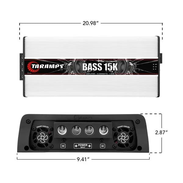 Taramps - BASS 15k - 15000 Watts RMS Car Audio Amplifier 1 Ohm image 8