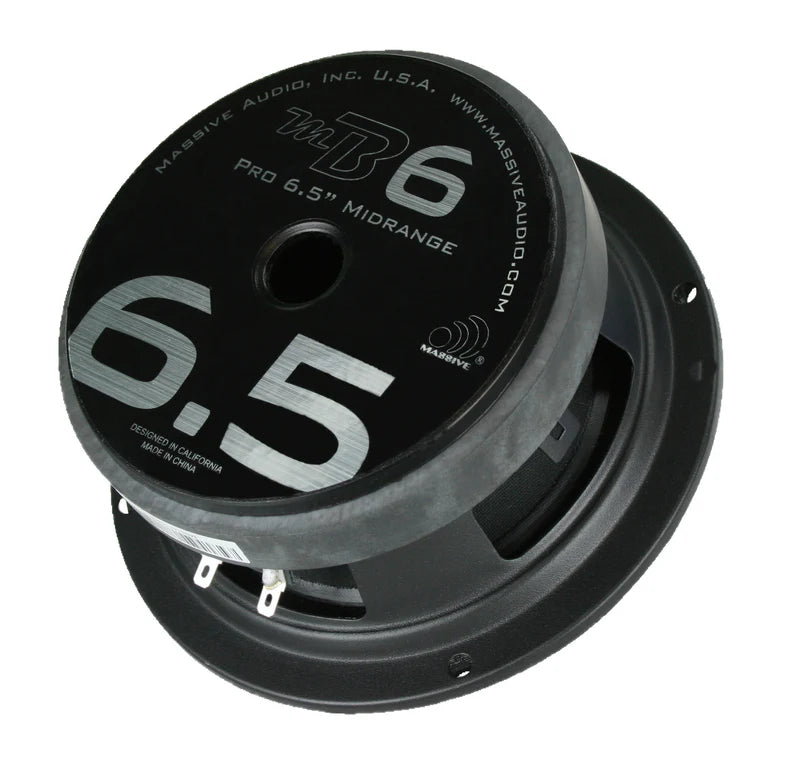 Massive Audio -MB6V2 - 6.5" 150 Watt 4 Ohm Mid-Bass Speaker image 1