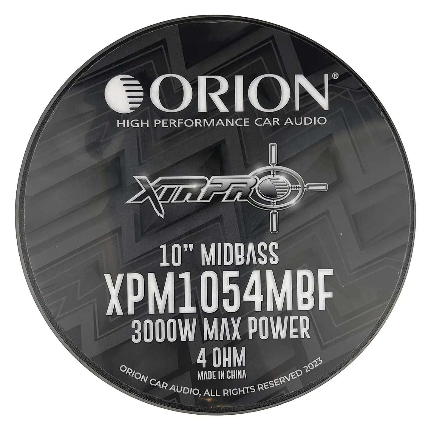 Orion - 10" 2 Ohm 750w RMS Midbass Speakers image 5
