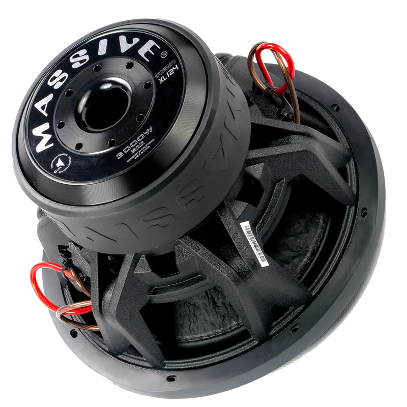Massive Audio - SUMMOXL124 - 12" 1500 Watts RMS Dual 4 Ohm Subwoofer image 2